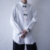 "China × Crush" RalphLauren black × pink shirt