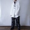 "China × Crush" RalphLauren purple × black shirt