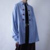 "China × Crush" RalphLauren light blue × red shirt
