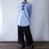 "China × Crush" RalphLauren light blue shirt
