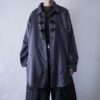 "China × Crush" gray × green × black shirt