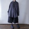 "China × Crush" gray × green × black shirt