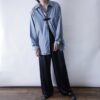 "China × Crush" iridescent color shirt