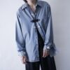 "China × Crush" iridescent color shirt