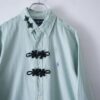 "China × Crash" RalphLauren green shirt
