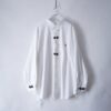 "China × Crush" RalphLauren white × navy shirt