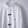 "China × Crush" RalphLauren white × navy shirt
