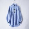 "China × Crush" RalphLauren light blue shirt