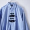 "China × Crush" RalphLauren light blue shirt