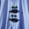 "China × Crush" RalphLauren light blue shirt