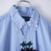 "China × Crush" RalphLauren light blue shirt