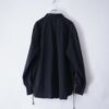 "China × Lace-up" black × red shirt