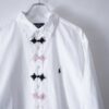 "China × Crush" RalphLauren black × pink shirt