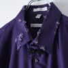 "China × Crush" RalphLauren purple × black shirt