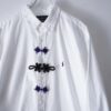 "China × Crush" RalphLauren purple × black shirt
