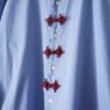 "China × Crush" RalphLauren light blue × red shirt
