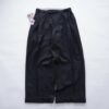 black × black W / W super wide slacks