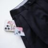 black × black W / W super wide slacks