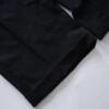 black × black W / W super wide slacks