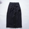 black × black W / W super wide slacks