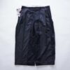 black × gray W / W super wide slacks