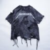 "Dark Side" crush remake "METALLICA" tee