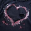 "Dark Side" heart crush tee