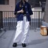 "Lace-Up" RalphLauren cut off resize "BORO" back design shirt