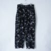 "刺繍 × 迷彩" Y2K embroidery damage wide pants