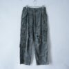 "刺繍 × 迷彩" Y2K embroidery damage wide pants