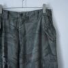 "刺繍 × 迷彩" Y2K embroidery damage wide pants