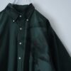 "水墨画 × RalphLauren" short length H/S resize green shirt
