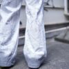 "Wall Paint" devil motif damage gimmick remake pants