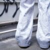 "Wall Paint" devil motif damage gimmick remake pants