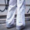 "Wall Paint" devil motif damage gimmick remake pants