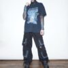 "Light and Dark" boro double side print tee