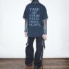 "Light and Dark" boro double side print tee