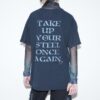 "Light and Dark" boro double side print tee