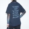 "Light and Dark" boro double side print tee