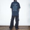 "Light and Dark" boro double side print tee