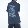 "Light and Dark" boro double side print tee