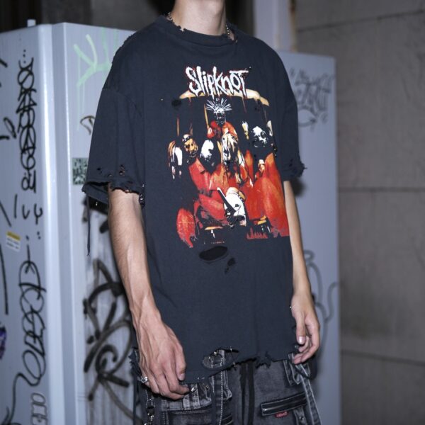 "Dark Side" crush remake "Slipknot" tee