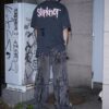"Dark Side" crush remake "Slipknot" tee