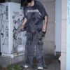 "Dark Side" crush remake "METALLICA" tee