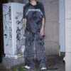 "Dark Side" crush remake "METALLICA" tee