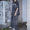 "Dark Side" crush remake "METALLICA" tee