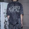 "Dark Side" crush remake "METALLICA" tee