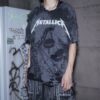 "Dark Side" crush remake "METALLICA" tee