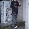 "Dark Side" heart crush tee
