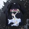 "大判すぎプリントC.C.さくら" official print tee